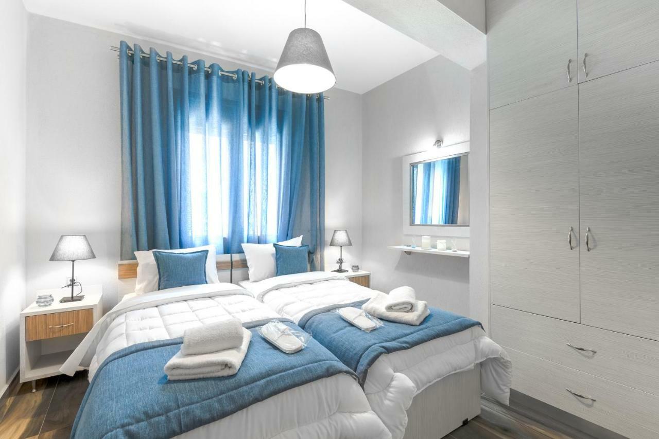 Athina Luxury Apartments Ayios Nikolaos Bagian luar foto