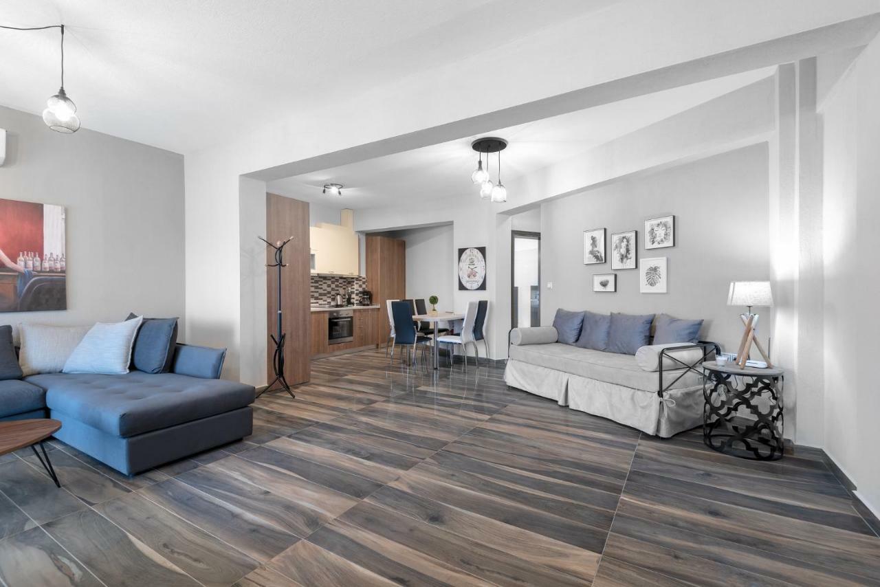 Athina Luxury Apartments Ayios Nikolaos Bagian luar foto