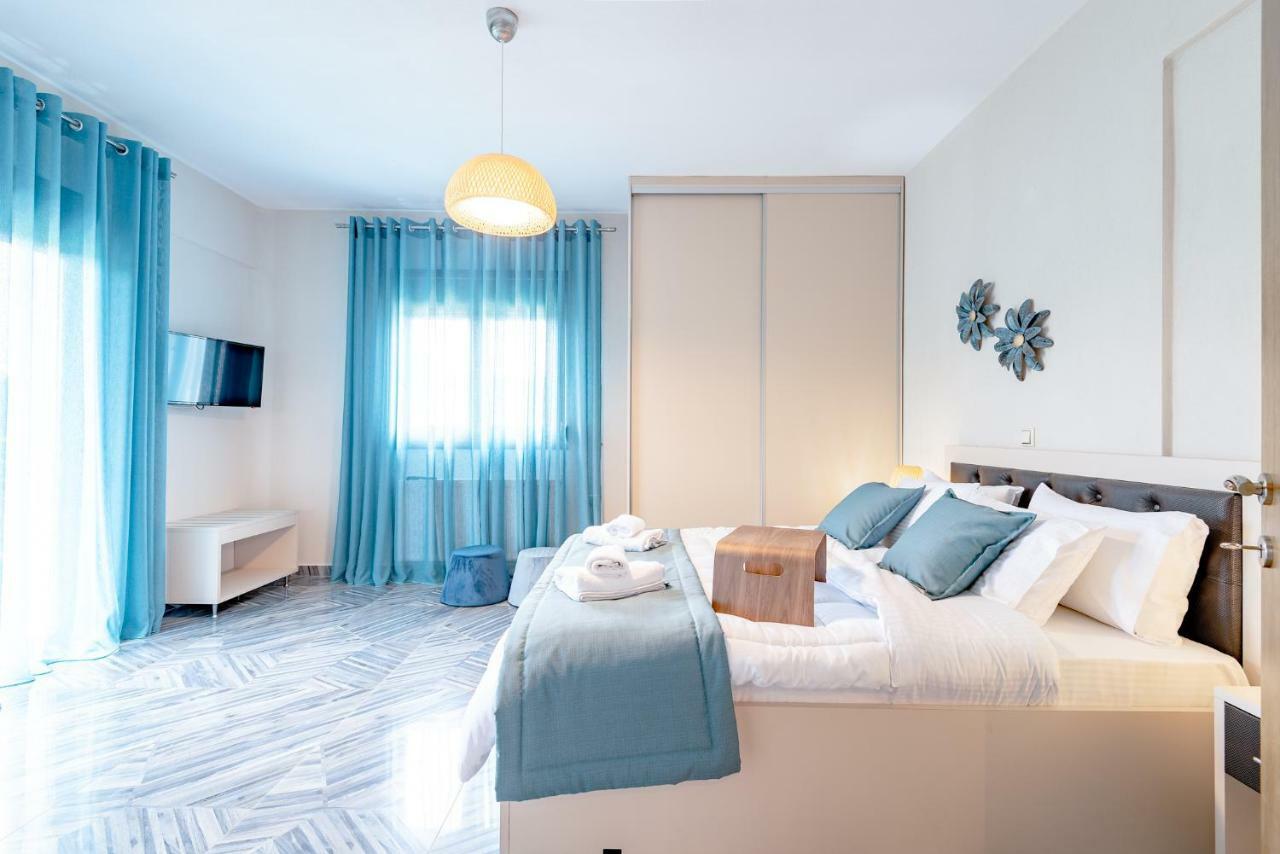 Athina Luxury Apartments Ayios Nikolaos Bagian luar foto