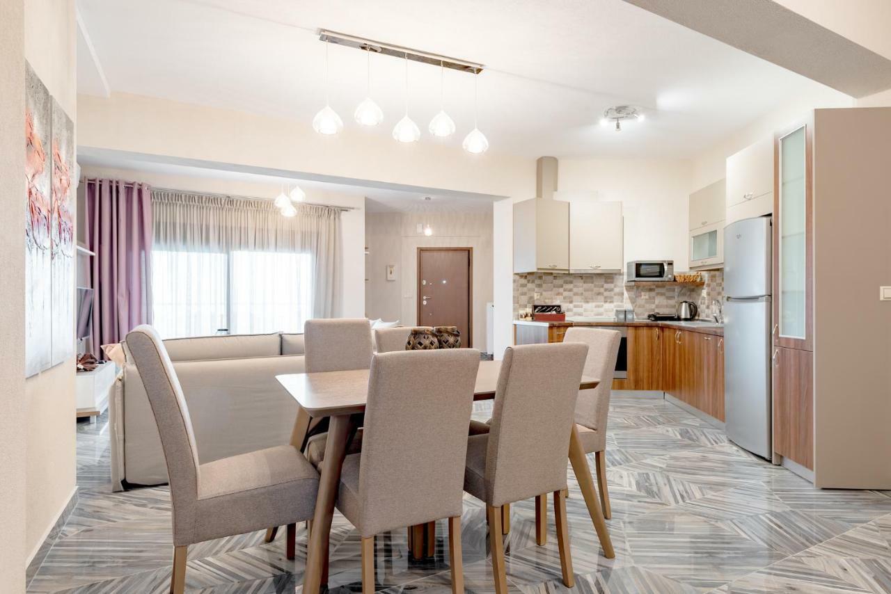 Athina Luxury Apartments Ayios Nikolaos Bagian luar foto