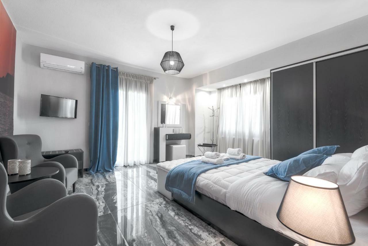 Athina Luxury Apartments Ayios Nikolaos Bagian luar foto