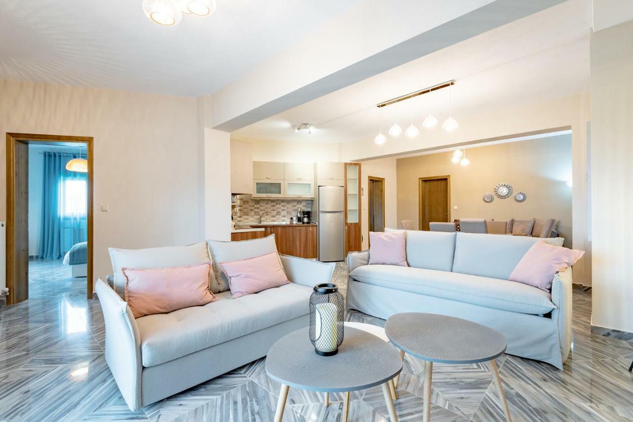 Athina Luxury Apartments Ayios Nikolaos Bagian luar foto