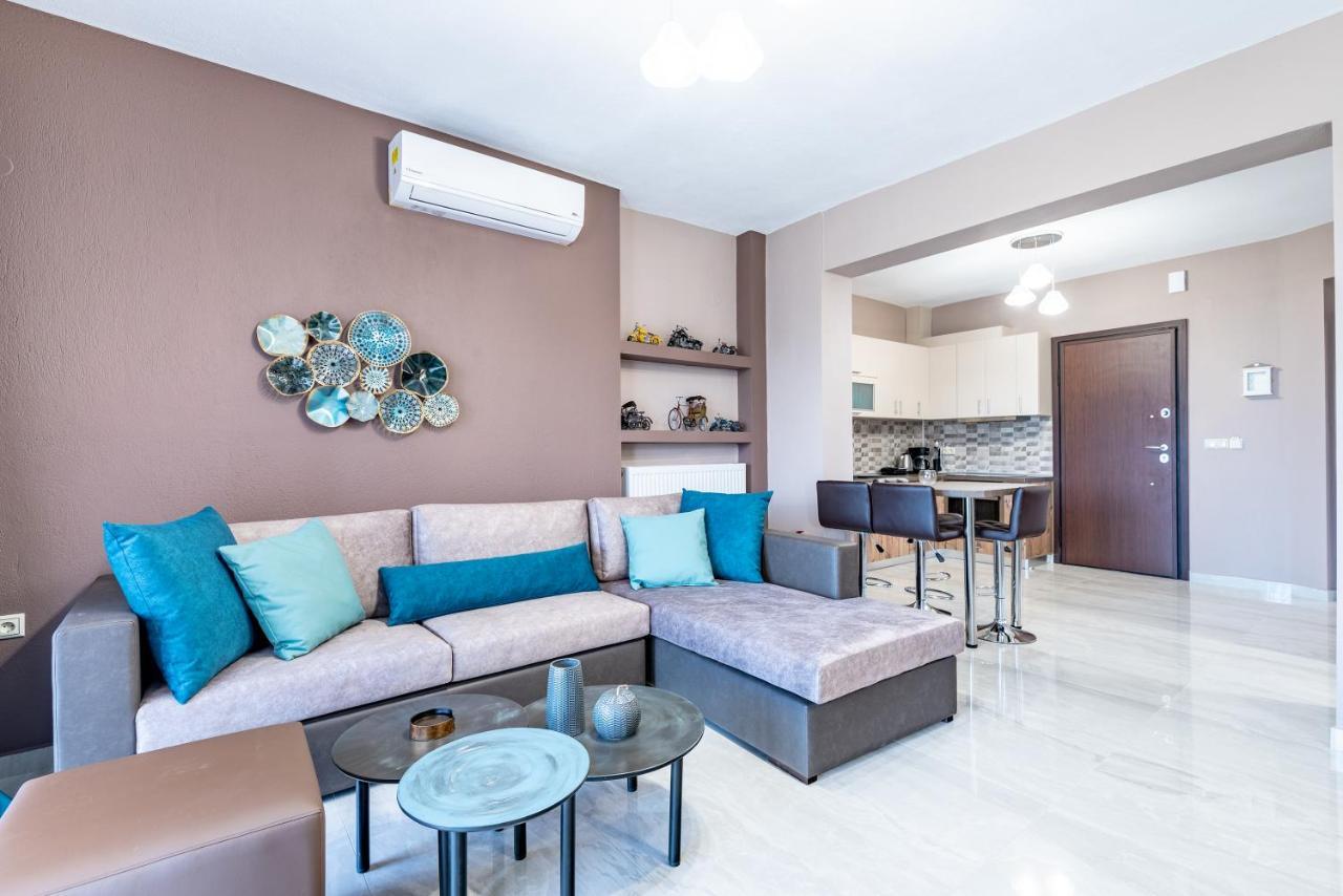 Athina Luxury Apartments Ayios Nikolaos Bagian luar foto